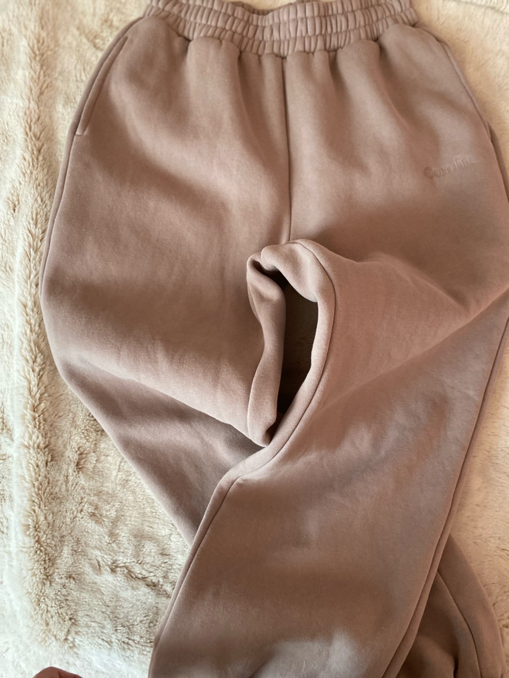 Comfort high waist sweatpants - Picture 3 of 12